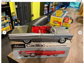 Schuco - Voiture miniature - Cadillac De Ville Convertible