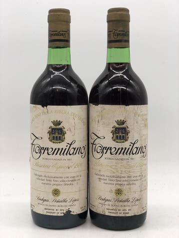 2 x 75cl Torremilanos Ribera del Duero Reserva Especial 1976, Verzamelen, Wijnen, Ophalen of Verzenden, Nieuw, Spanje, Rode wijn
