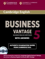 Camb English Busi 5 Vantage Self-study 9781107606937, Verzenden, Cambridge ESOL