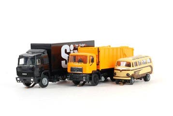Faller H0 - Modeltreinvoertuigen (3) - Drie Faller Car, Nieuw