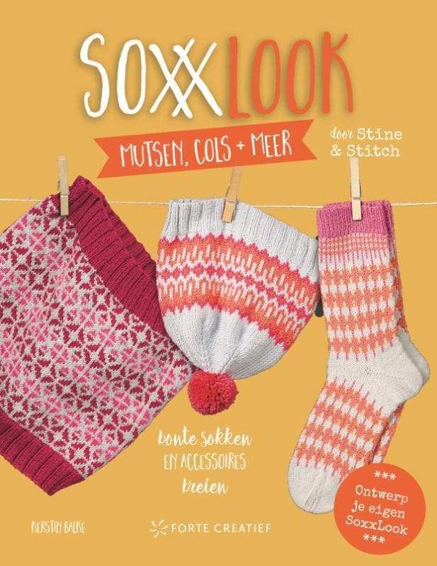 Soxxlook door Stine & Stitch 9789462502413 Kerstin Balke, Boeken, Hobby en Vrije tijd, Zo goed als nieuw, Verzenden