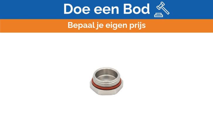 Bieden: Hummel M20x1.5 Stainless Steel Blindstop V-INOX-VMQ, Watersport en Boten, Bootonderdelen, Ophalen of Verzenden