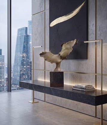 Statue, Exclusief modern standbeeld van kussende gezichten: