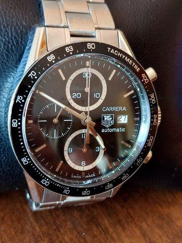 TAG Heuer - Carrera Automatic Chronograph - Ref. CV2010 -