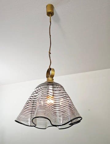 Plafondlamp - Muranoglas - Design Italia 1970