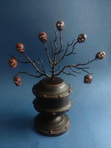Doos - Hout, parels - Wunderkammer/Vanitas, Antiek en Kunst