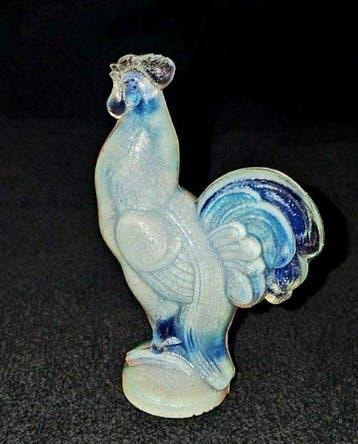 Sabino, Paris - Sabino - sculptuur, Le Coq Chantant - 9.5 cm