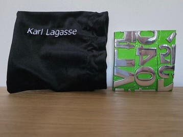 Karl Lagasse (1981) - Bronze (green), Antiquités & Art
