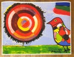 Corneille (1922-2010) - Hommage au peintre Robert Delaunay