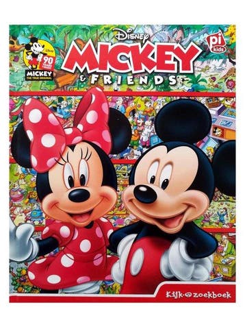 Mickey Mouse & Friends (kijkboek en zoekboek) 9781503740532, Boeken, Verzenden, Zo goed als nieuw, Disney