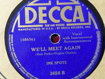 Collection of 35 78 RPM Records – Bing Crosby, Andrews, Cd's en Dvd's, Nieuw in verpakking