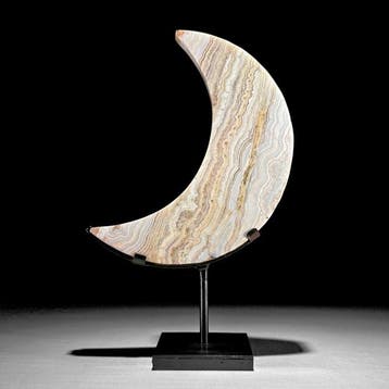 PAS DE PRIX DE RÉSERVE - Magnifique agate dentelle En forme