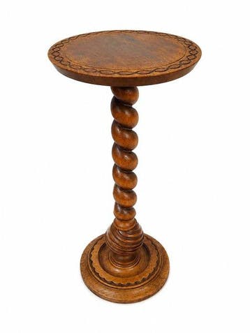 Tafel - Hout - Plantenzuil