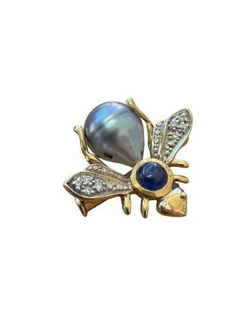 Broche - 18 karaat Geel goud