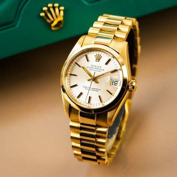 Rolex - Ladies Datejust 31 18k Yellow Gold - 6824 - Femme -