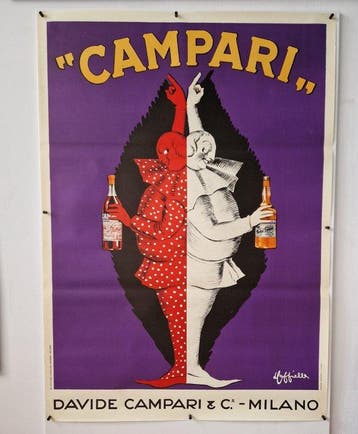 Leonetto Cappiello - CAMPARI - Davide Campari & C. -, Antiek en Kunst, Kunst | Tekeningen en Fotografie