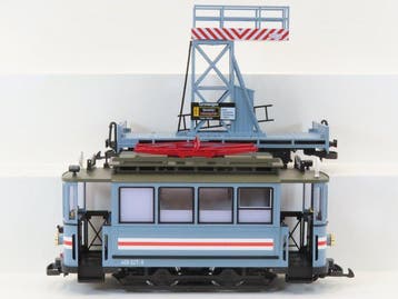 LGB G - 22355 - Tramway miniature (1) - Tram de maintenance, Hobby en Vrije tijd, Nieuw