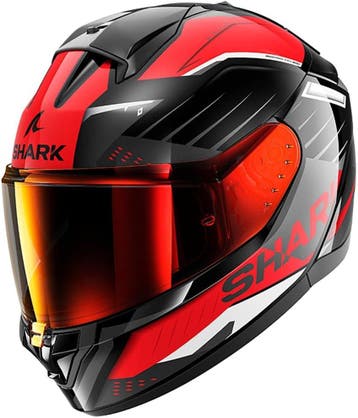 Shark Ridill 2 Bersek XS: tweede kansje, top-veiligheid!..., Motoren, Verzenden, Tweedehands, Integraalhelm, Shark