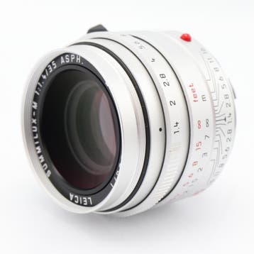 Leica 11675 Summilux-M 35mm f/1.4 ASPH. fle zilver |, Verzenden, Zo goed als nieuw