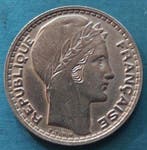 Frankrijk. 10 Francs 1946-B Rameaux longs (Zonder