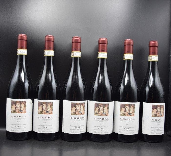 2019 Bera - Barbaresco DOCG - 6 Flessen (0.75 liter), Collections, Vins
