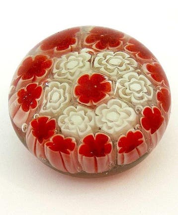 Presse-papier - Murano-glas Millefiori – Polychroom