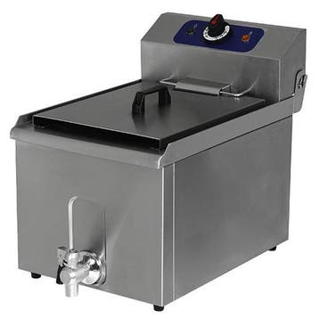 Friteuse | Elektrisch | 8L | 50°C/180°C | 3kW (230V) |, Verzenden, Nieuw in verpakking