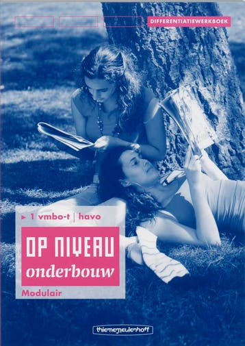 Op Niveau Onderbouw Differtiatieboek Modulair 1 Vmbo-T Havo, Verzenden, Zo goed als nieuw, R. Kraaijeveld