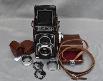 Rolleiflex Rolleiflex 3.5 E met div accessoires Analoge, Nieuw