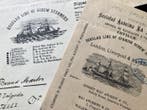 Manuscrito - Año 1897. Comercio de vino por barco de España