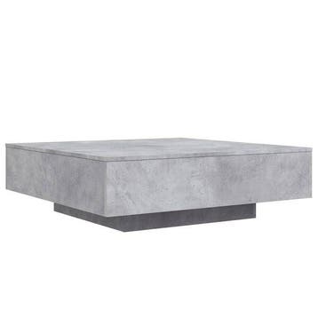 Salontafel 100x100 bewerkt hout | Tweede kansje | OP = OP, Verzenden