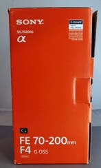 Sony 70-200mm f/4 G + annello di supporto + custodia +, TV, Hi-fi & Vidéo