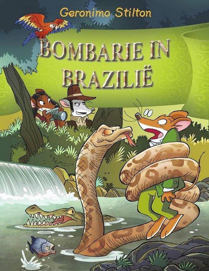 Geronimo Stilton - Bombarie in Brazilië 9789085924265, Boeken, Literatuur, Gelezen, Verzenden
