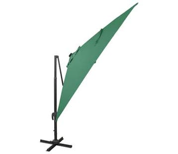 LED Zweefparasol 300cm | Tweede kansje | Sla nu toe!, Verstelbaar, Verzenden, 3 tot 4 meter, Zweefparasol