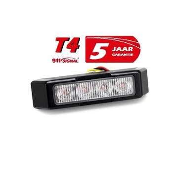 911 Signal Top Kwaliteit T4 LED Flitser 4 x 3 watt ECER65 IP, Ophalen of Verzenden