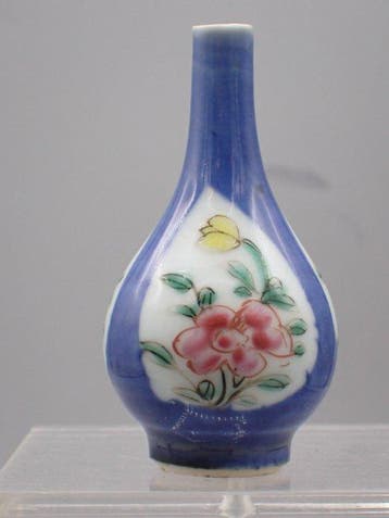 Vase - Porcelaine - Chine - Qianlong (1736–1795) - bleu