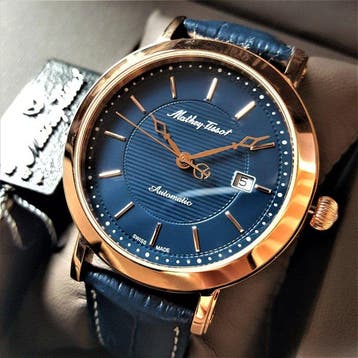 Mathey-Tissot - Swiss Automatic - Date - Gold - New - Homme