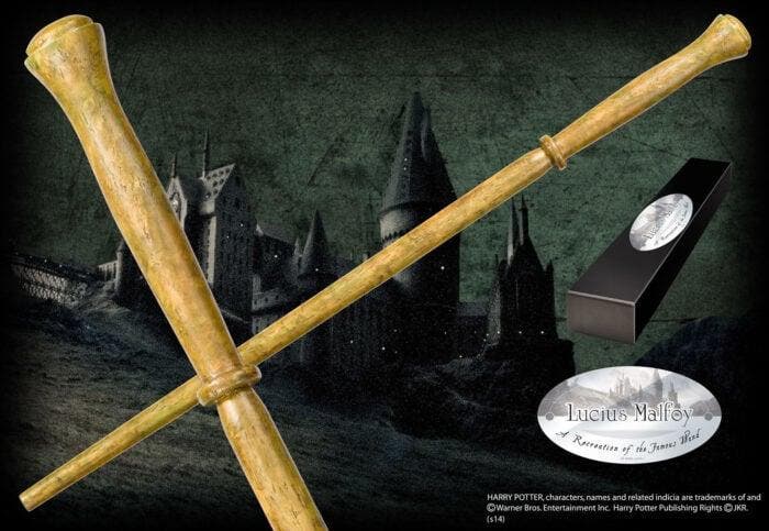 Harry Potter Toverstaf Lucius Malfoy, Verzamelen, Harry Potter, Nieuw, Ophalen of Verzenden