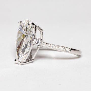 Sans prix de réserve - Bague de fiançailles - 18 carats Or