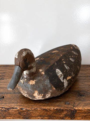 Lokeend - Antique Portuguese Hunting Duck Decoy –