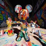 michele socionovo - Mickey Amour Abstrait
