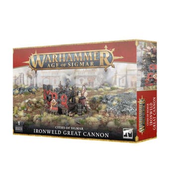 Cities of Sigmar Ironweld Great Cannon (Warhammer nieuw), Hobby en Vrije tijd, Ophalen of Verzenden, Nieuw