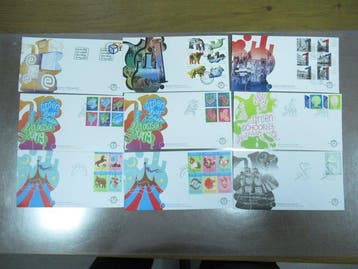 Nederland 2011/2012 - FDC Nederland 2011-2012 compleet -