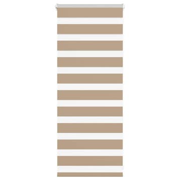 vidaXL Zebra Blind 55x100 cm stofbreedte 50,9 cm polyester, Verzenden