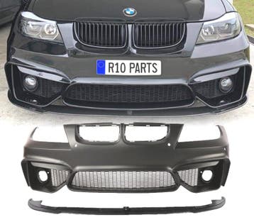 PARE CHOCS FRONTAL BMW E90 E91 SÉRIE 3 05-08 LOOK M4 PDC GRI, Verzenden, Nieuw