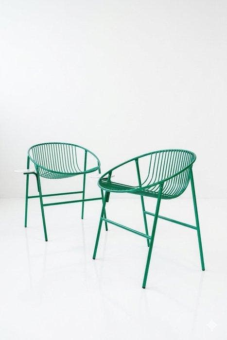 Equilibri-furniture - Viewport Studio - Fauteuil (2) - shell, Antiek en Kunst, Kunst | Designobjecten