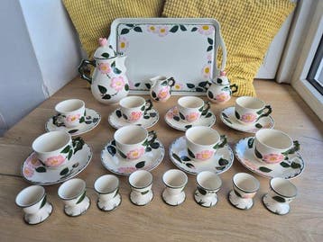 Villeroy & Boch - Ontbijtservies (28) - Wild-Rose Wildrose -