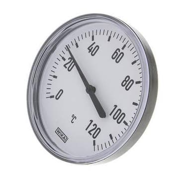 Thermomètre bimétallique en plastique de 0 à +120°C Cabinet, Verzenden