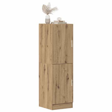 vidaXL Keukenkast 38x41,5x131,5 cm bewerkt hout artisanaal, Huis en Inrichting, Verzenden, Nieuw