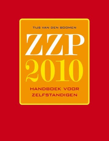 ZZP 2010 9789057123061 Thijs van den Boomen, Verzenden, Gelezen, Thijs van den Boomen